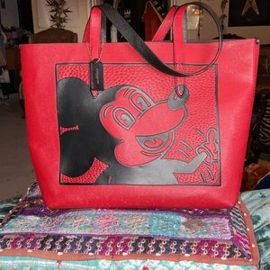 Coach Mickey Mouse Keith Haring bag